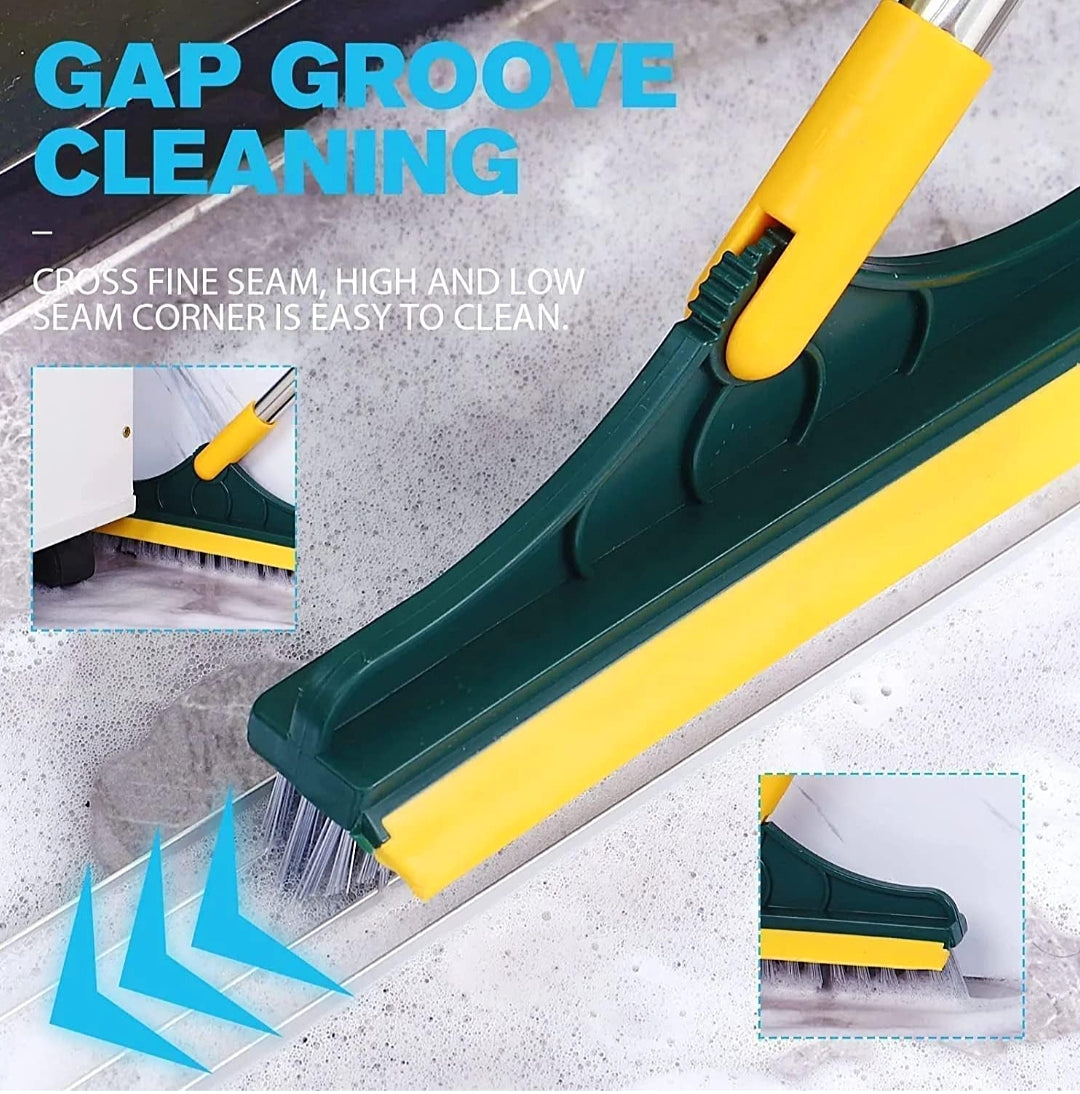2-IN-1 BATHROOM CLEANING BRUSH & WIPER
