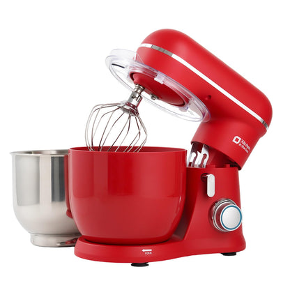 Kitchen in the box Stand Mixer, 4.5QT+5QT Two bowls Electric Food Mixer, 10 Speeds 3-IN-1 Kitchen Mixer for Daily Use with Egg Whisk,Dough Hook,Flat Beater (Onyx Black, 5QT)