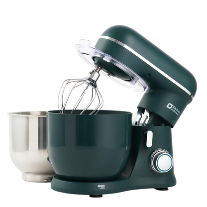 Kitchen in the box Stand Mixer, 4.5QT+5QT Two bowls Electric Food Mixer, 10 Speeds 3-IN-1 Kitchen Mixer for Daily Use with Egg Whisk,Dough Hook,Flat Beater (Onyx Black, 5QT)