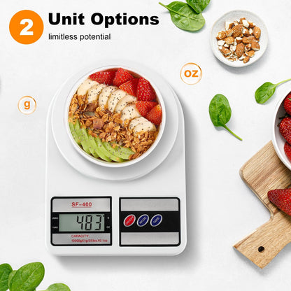 DIGITAL KITCHEN SCALE – 10KG STAINLESS STEEL