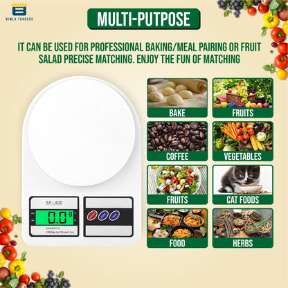 BTAG SF-400 SCALE | 10KG/1G | WHITE