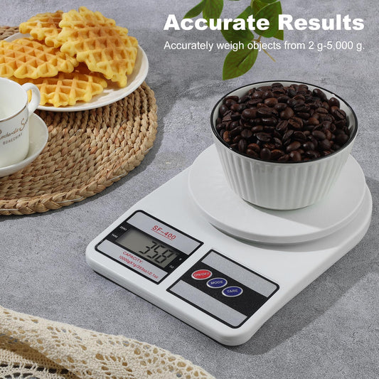 DIGITAL KITCHEN SCALE – 10KG STAINLESS STEEL