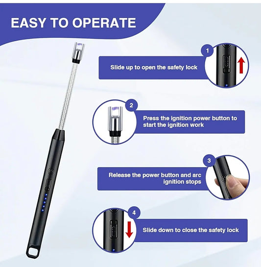 USB ARC LIGHTER – FLEXIBLE NECK